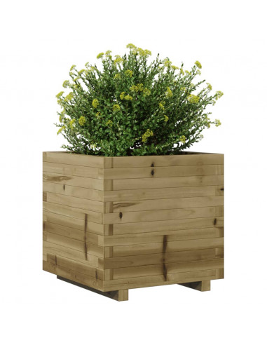 Fioriera da Giardino 50x50x49,5 cm in Legno di Pino Impregnato