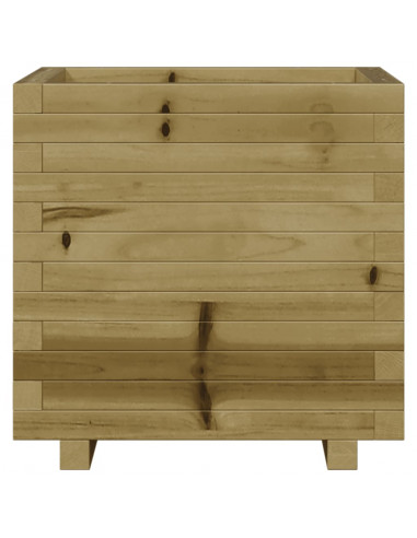Fioriera da Giardino 50x50x49,5 cm in Legno di Pino Impregnato