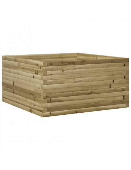 Fioriera da Giardino 90x90x46 cm in Legno di Pino Impregnato