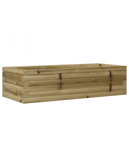 Fioriera da Giardino 90x40x23 cm in Legno di Pino Impregnato