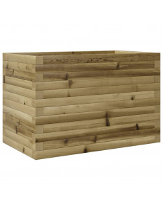 Fioriera da Giardino 70x40x45,5 cm in Legno di Pino Impregnato 2