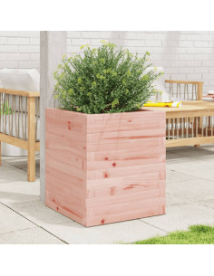 Fioriera da Giardino 40x40x46 cm in Legno Massello di Douglas 2