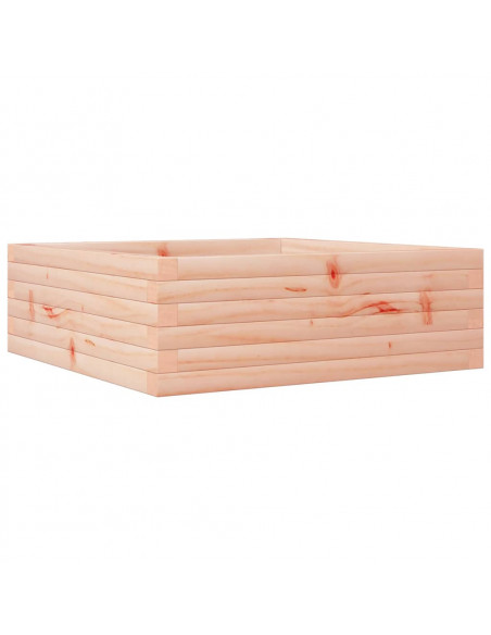 Fioriera da Giardino 70x70x23 cm in Legno Massello di Douglas