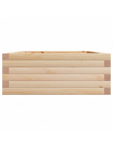 Fioriera da Giardino 90x60x23 cm in Legno Massello di Pino