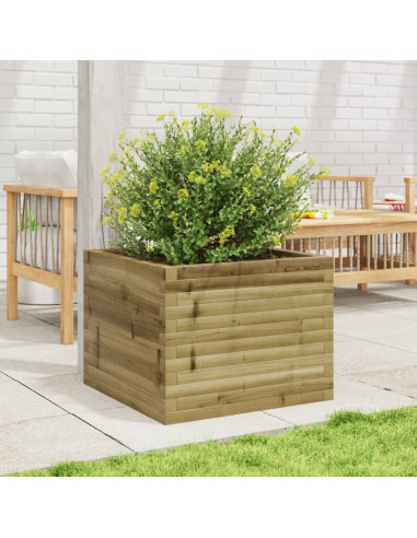 Fioriera da Giardino 60x60x45,5 cm in Legno di Pino Impregnato