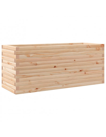 Fioriera da Giardino 110x40x45,5 cm in Legno Massello di Pino