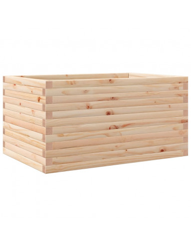 Fioriera da Giardino 90x60x45,5 cm in Legno Massello di Pino