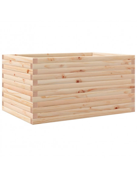 Fioriera da Giardino 90x60x45,5 cm in Legno Massello di Pino