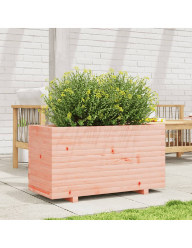 Fioriera da Giardino 90x40x49,5 cm in Legno Massello di Douglas