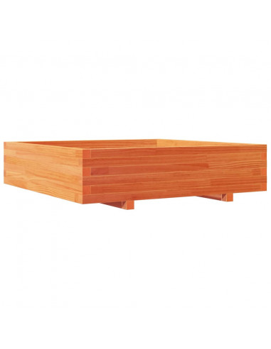 Fioriera Giardino 100x100x26,5cm Legno Massello Pino