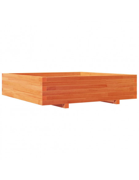 Fioriera Giardino 100x100x26,5cm Legno Massello Pino