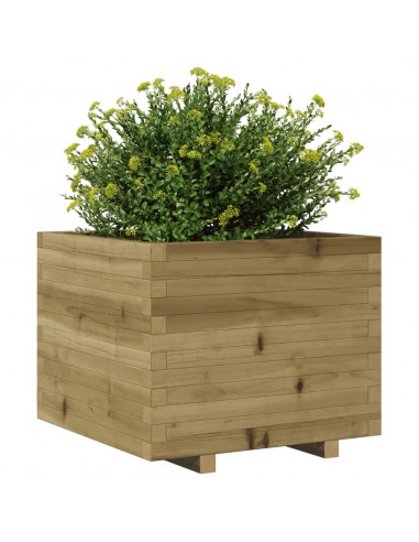 Fioriera da Giardino 60x60x49,5 cm in Legno di Pino Impregnato