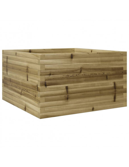 Fioriera da Giardino 80x80x46 cm in Legno di Pino Impregnato