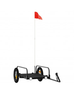 Rimorchio da Bici 122x53x31 cm in Ferro 2