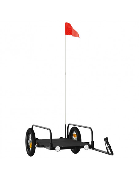 Rimorchio da Bici 122x53x31 cm in Ferro