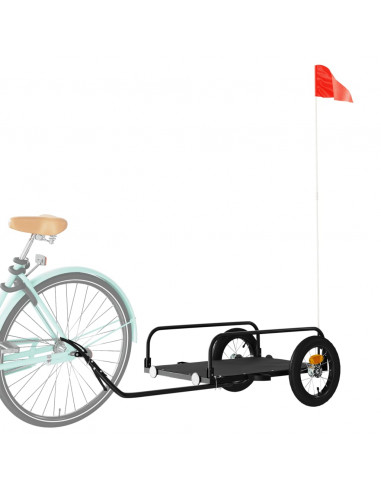 Rimorchio da Bici 122x53x31 cm in Ferro