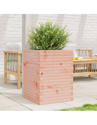 Fioriera da Giardino 50x50x68,5 cm in Legno Massello di Douglas