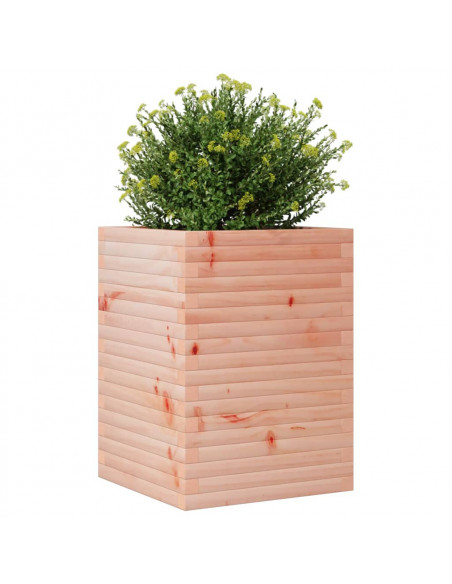 Fioriera da Giardino 50x50x68,5 cm in Legno Massello di Douglas