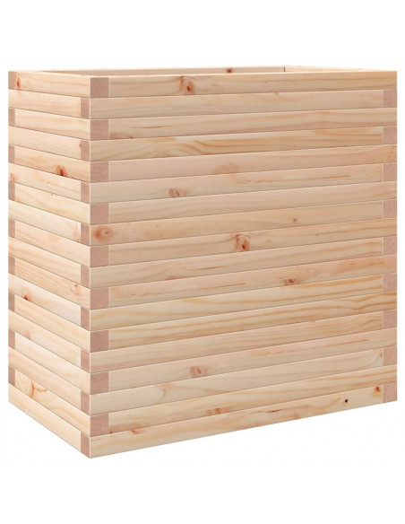 Fioriera da Giardino 70x40x68,5 cm in Legno Massello di Pino