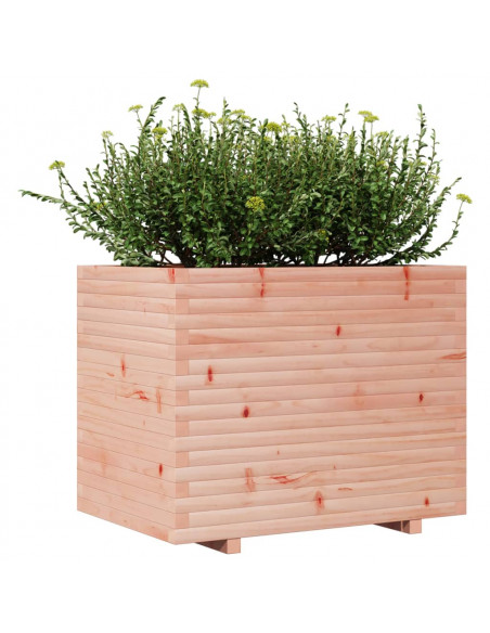 Fioriera da Giardino 90x60x72,5 cm in Legno Massello di Douglas
