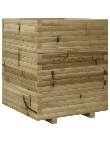 Fioriera da Giardino 60x60x72 cm in Legno di Pino Impregnato