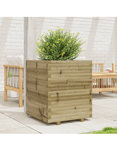 Fioriera da Giardino 60x60x72 cm in Legno di Pino Impregnato