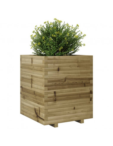 Fioriera da Giardino 60x60x72 cm in Legno di Pino Impregnato