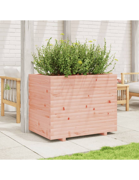 Fioriera da Giardino 90x60x72 cm in Legno Massello di Douglas