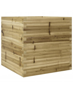 Fioriera da Giardino 70x70x68,5 cm in Legno di Pino Impregnato 2