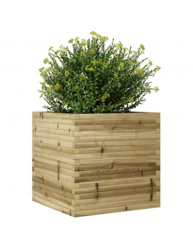 Fioriera da Giardino 70x70x68,5 cm in Legno di Pino Impregnato