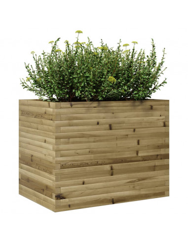 Fioriera da Giardino 90x60x68,5 cm in Legno di Pino Impregnato