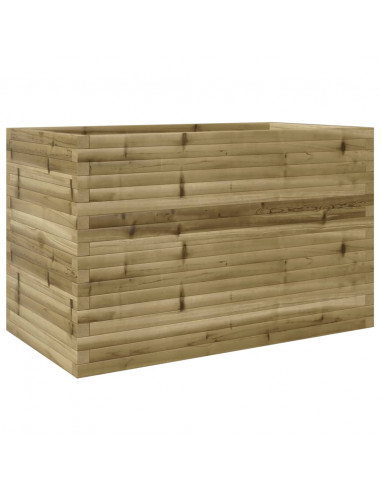 Fioriera da Giardino 110x60x68,5 cm in Legno di Pino Impregnato