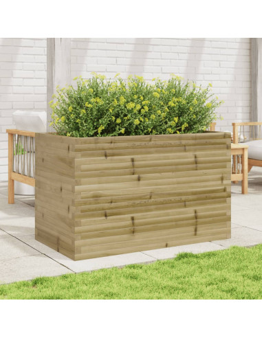 Fioriera da Giardino 110x60x68,5 cm in Legno di Pino Impregnato
