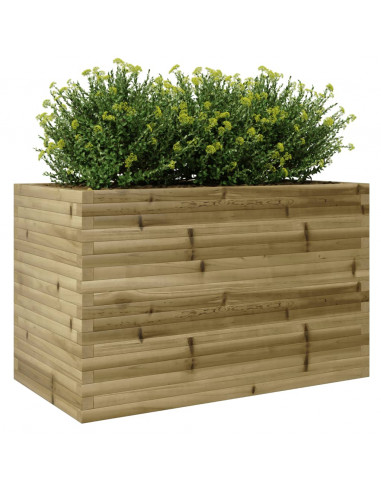 Fioriera da Giardino 110x60x68,5 cm in Legno di Pino Impregnato