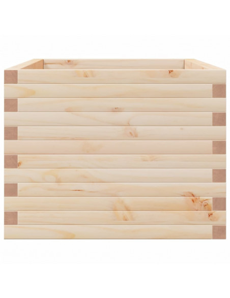 Fioriera da Giardino 110x60x49,5 cm in Legno Massello di Pino