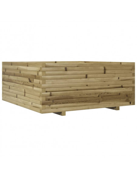 Fioriera da Giardino 110x110x49,5 cm Legno di Pino Impregnato