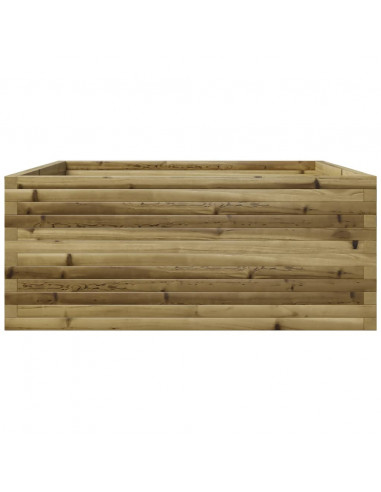 Fioriera da Giardino 110x110x49,5 cm Legno di Pino Impregnato