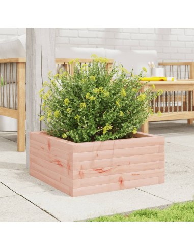 Fioriera da Giardino 50x50x23 cm in Legno Massello di Douglas