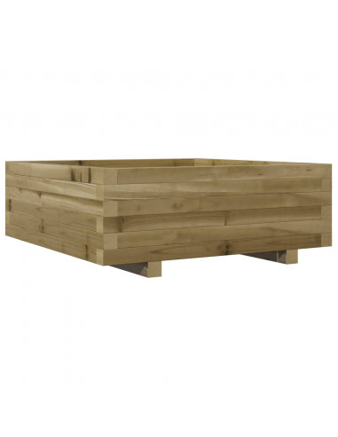 Fioriera da Giardino 70x70x26,5 cm in Legno di Pino Impregnato