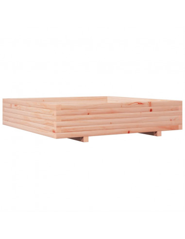 Fioriera da Giardino 110x110x26,5 cm Legno Massello di Douglas
