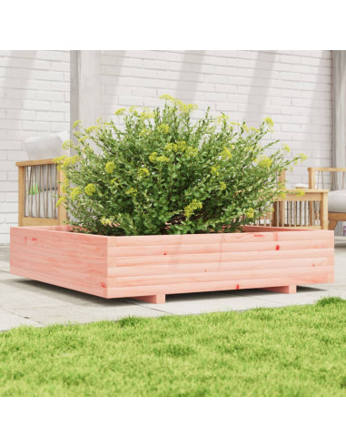 Fioriera da Giardino 110x110x26,5 cm Legno Massello di Douglas