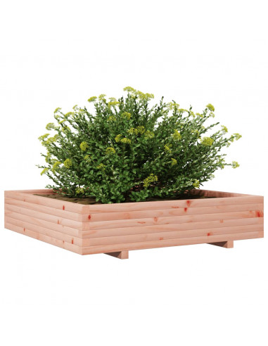 Fioriera da Giardino 110x110x26,5 cm Legno Massello di Douglas