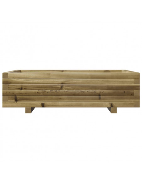 Fioriera da Giardino 90x60x26,5 cm in Legno di Pino Impregnato