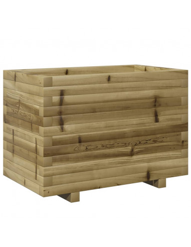 Fioriera da Giardino 70x40x49,5 cm in Legno di Pino Impregnato