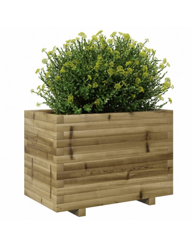 Fioriera da Giardino 70x40x49,5 cm in Legno di Pino Impregnato