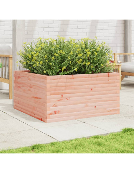Fioriera da Giardino 90x90x46 cm in Legno Massello di Douglas