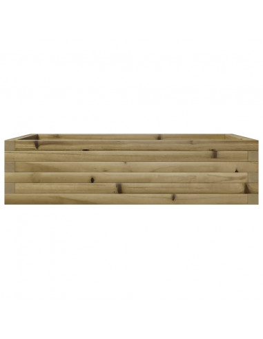 Fioriera da Giardino 90x60x23 cm in Legno di Pino Impregnato