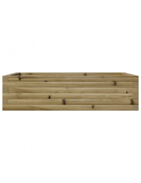 Fioriera da Giardino 90x60x23 cm in Legno di Pino Impregnato