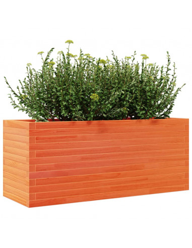 Fioriera Giardino 110x40x45,5cm Legno Massello Pino