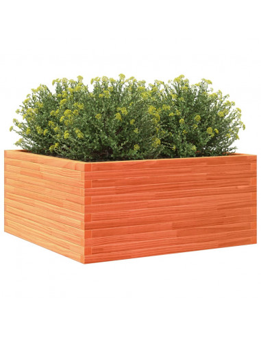 Fioriera Giardino 100x100x46 cm Legno Massello Pino